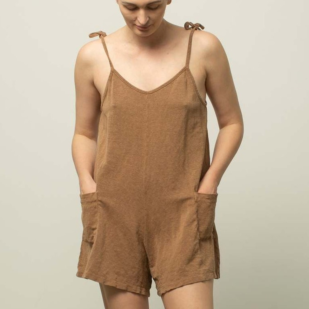 Jungmaven Sespe Short Romper Size Small Margarita Green 100% Hemp NWT - Picture 16 of 16